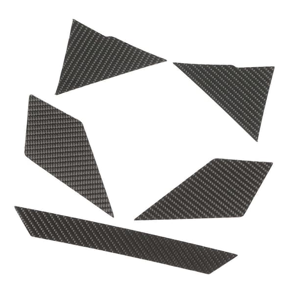 5 st UTV Frontpanel Trim Kolfiber Ersättning för Polaris RZR PRO XP 2021 och framåt