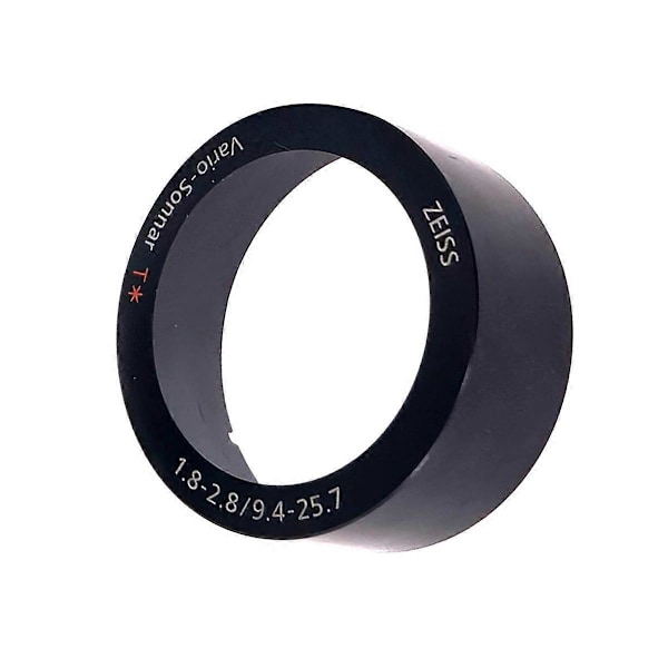 Erstatning Front Barrel Circle Lens Ring ZV1 Kamera - Presis Passform Kameratilbehør Svart