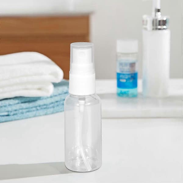 25 st Transparenta tomma sprayflaskor 30 ml Plast Mini Återfyllningsbar Behållare-Yvan