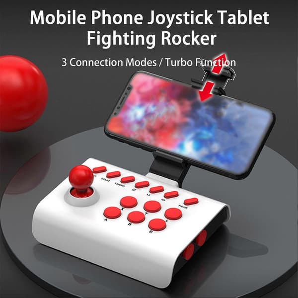 Pelikontrolleri Plug And Play Herkkä Matkapuhelin Joystick Tabletti Taistelupeli Rocker Pelikomponentti