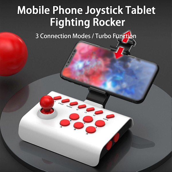 Spilcontroller Plug And Play Sensitiv Mobiltelefon Joystick Tablet Fighting Rocker Spilkomponent