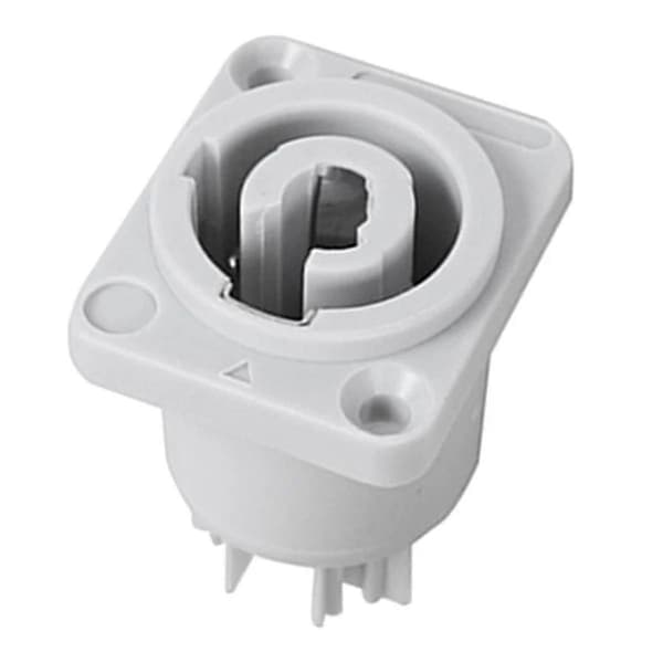 10 stk. NAC3MPA-1 NAC3MPB-1 Strømhøyttaler Panel Socket Grå-Hvit Strøm 20A Scene LED Belysning Audio 3-Pin Socket, Utgang