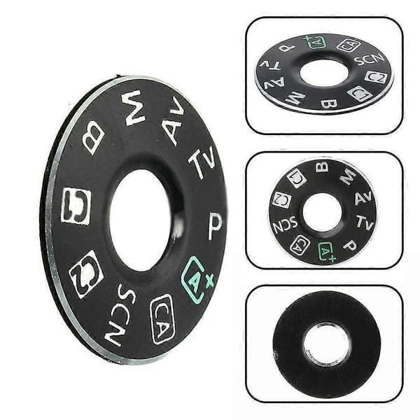 for Canon 6D Kamera Funksjonsvelger Modus Plate Grensesnittdeksel Reparasjon