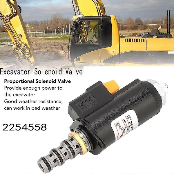 2254558 Magnetventil til gravemaskine til CAT E330D E336D E349D Hydraulisk magnetventil 225-4558