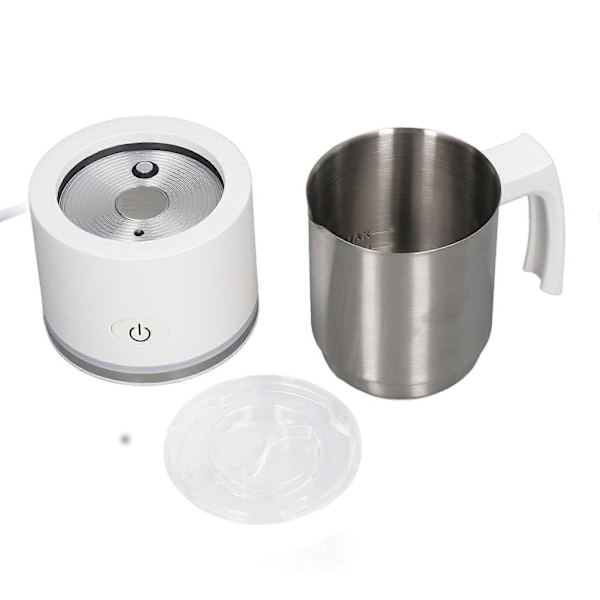 Elektrisk melkeskummer, avtakbar, stillegående, automatisk varm/kald melkeskummer for kaffe, varm sjokolade, 220-240V