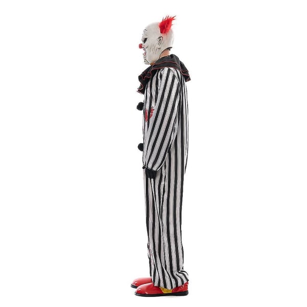 Clowndräkt för män Halloween Bodysuit Dräkt i hög kvalitet M