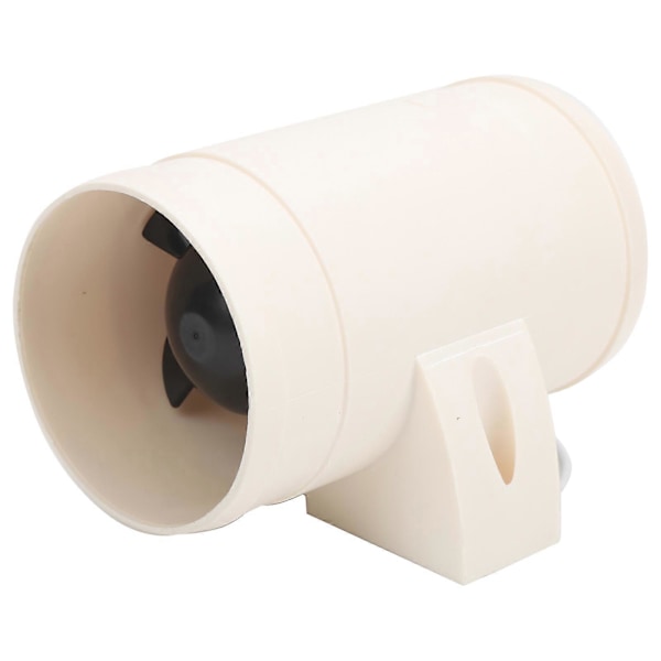 12V 3-tommers InLine Marine Lensepumpe Luftvifte Stille Sterk Ventilasjon Vifte Passer for Yacht Båt RV