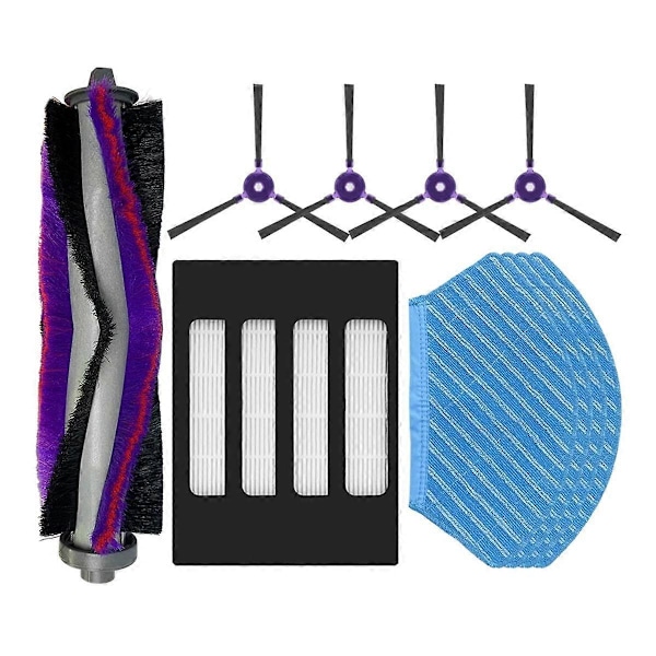 For VCR M7 / M71CN I10 Robot Støvsuger Rulle Sidebørste HEPA Filter Moppeputer Reservedeler Tilbehør