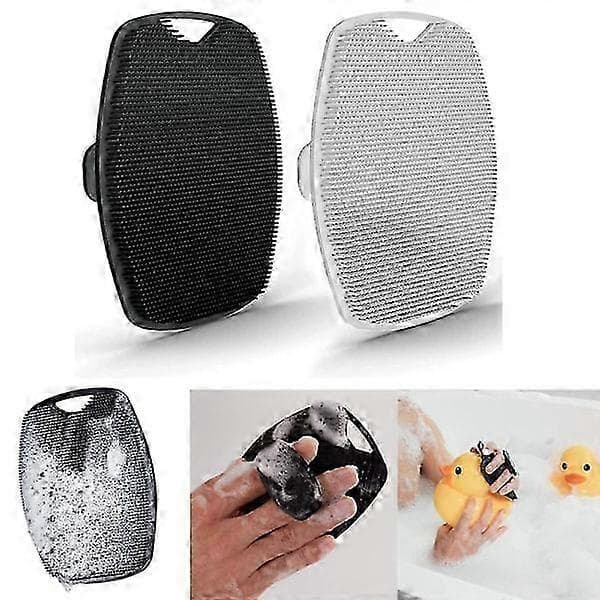 Silikon Kroppsskrubber DusjskrubberP20211224366 Black