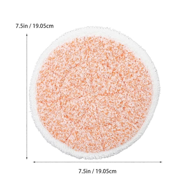 Udskiftningspude til dampmoppe til Shark S7001 S7000AMZ S7000 S7001TGT S7201 S7005 S7020 Orange