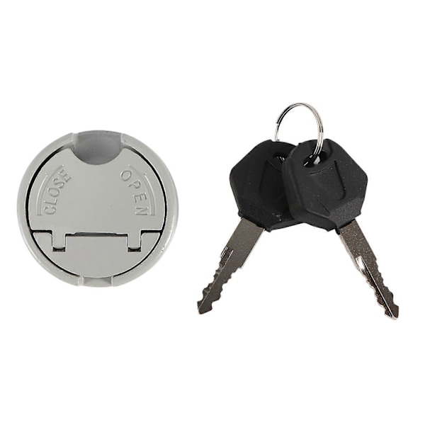 Gas Bränsletanklock &amp; Nycklar för Scooter GY6 4-Takt 139QMB Passar TAOTAO