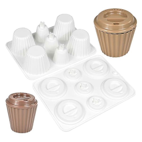 Silikoneforme til Moussekager, Chokolade og Fondant, Egnet til Cupcakes og Bageplader 2 STK