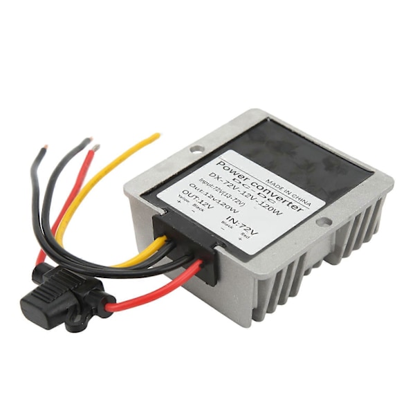 Spenningsregulator Likretter 13V?72V til 12V 120W Spenningsalternator Regulert Likretter for Golfbiler Biler Lastebiler Elektriske Motorer