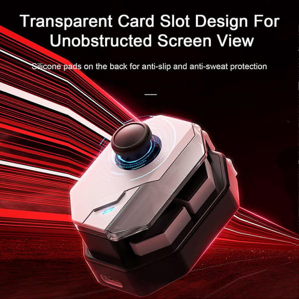 Mobil Spilljoystick MFI Modell Responsiv Bluetooth-kompatibel 5.0 Lagfri Spillkontroller for Android/for IOS