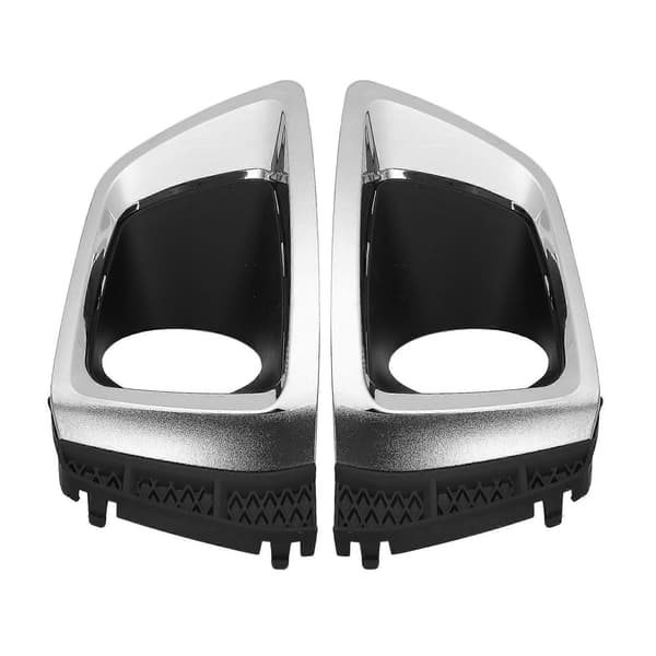 Bil Krom Tåkelys Deksel Grill Ramme Trim Lampe Deksel LED Hovedlys Tåkelys for 2014-2016
