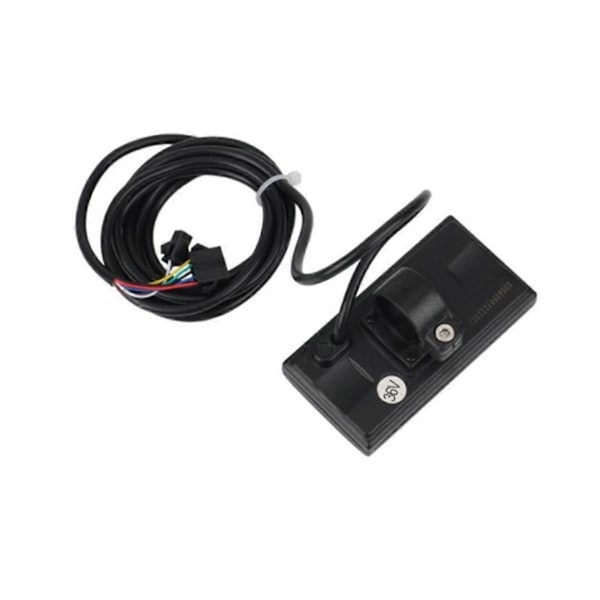 S861 LCD Ebike Display med SM-plugg for Elektrisk Sykkel BLDC Kontroller Kontrollpanel Svart 24V-36V