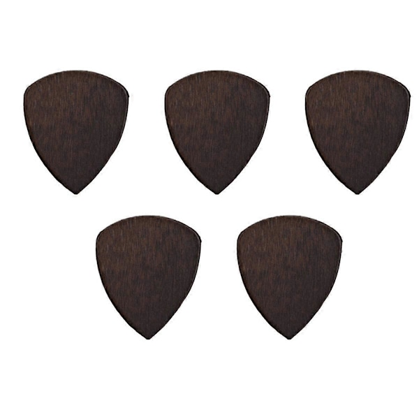 Gitarrplektrum i trä, Gitarrplektrum i trä för elgitarr, akustisk gitarr eller basgitarr, Agarwood