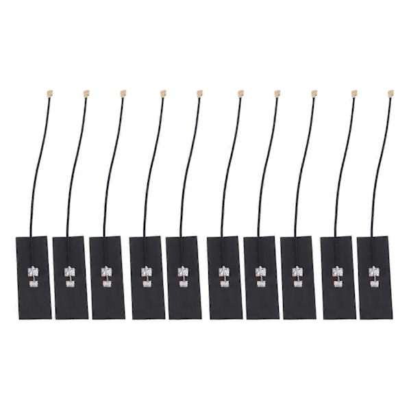10 stk. FPC Antenne Innebygd 2 Frekvens Fleksibel for WiFi Bluetooth Ruter NZ?2.4G/5.8G?FPC?003