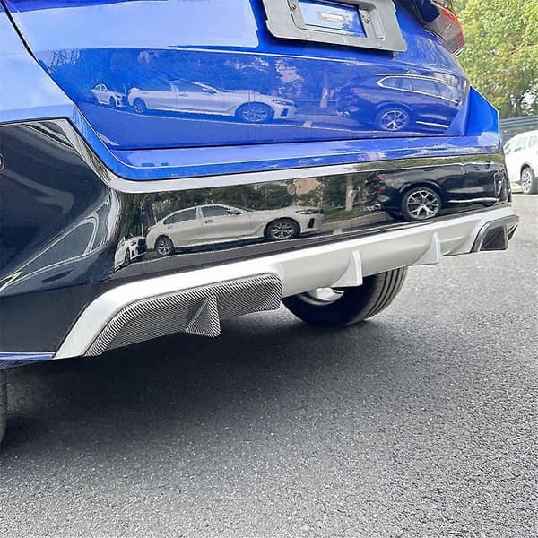 Bil Bakre Stötfångare Diffuser Läppskydd Bagagelucka Nedre Splitter Spoiler Skydd för X1 IX1 U11 2023+ B
