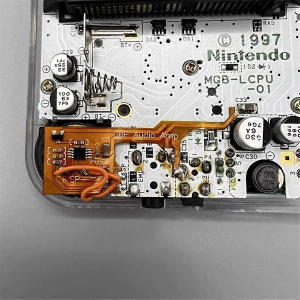 Lavt Strømforbrug Digital Volumenforstærker Modul Lavt Strømforbrug Digital Lyd Audio AMP til Gameboy Pocket til GBP