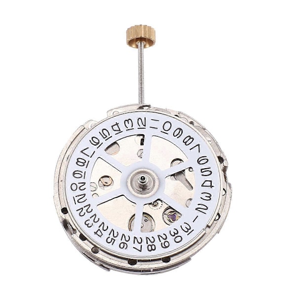 8215 Urverk Automatiskt Mekaniskt 3 Positioner Enkel Kalender Urverk Urtillbehör