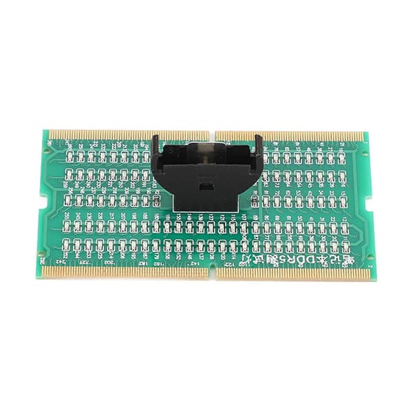 RAM Hukommelsesslot Tester Kort PCB Notebook Diagnostisk Tester Kort til DDR5 Interface Bundkort med LED Indikator