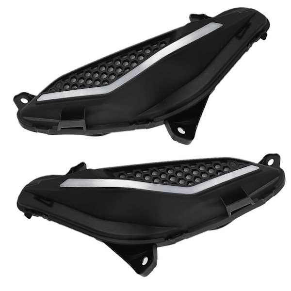 2 stk. Motorsykkel Blinklys Venstre Høyre Vanntett Super Sterk LED Pilotlampe Erstatning for RS150R RS150 V1 V2 Rødt Øye Hvitt Lys