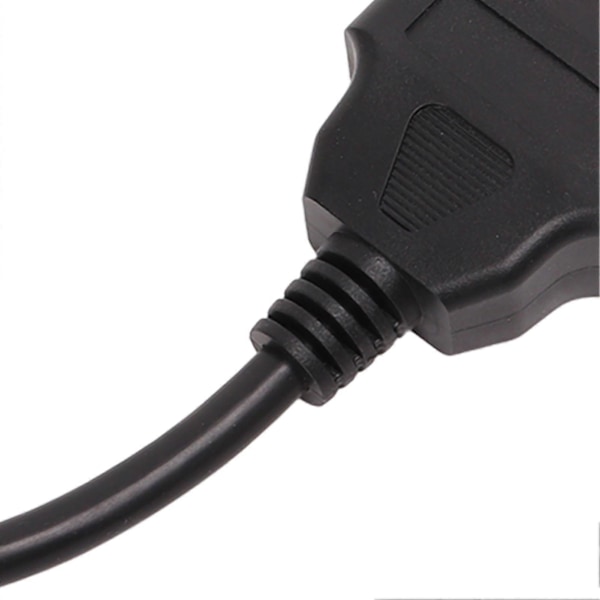 3 st 30 cm OBD2 Kabeladapter 16-Pin Hane till Färgade Blottade Trådar Diagnostisk Förlängningssladd Kontakt för Fordon
