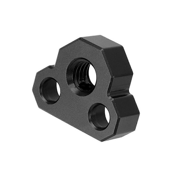 Anti-Defleksjon 3/8 Skrue Posisjoneringshull Adapter for DSLR Kamera Brakett Fotograferingstilbehør