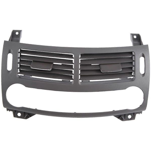 Front Midtre Luftkondisjoneringsventil Utløpspaneldeksel for E-Klasse W211 2003-2008 (Mørk Grå)