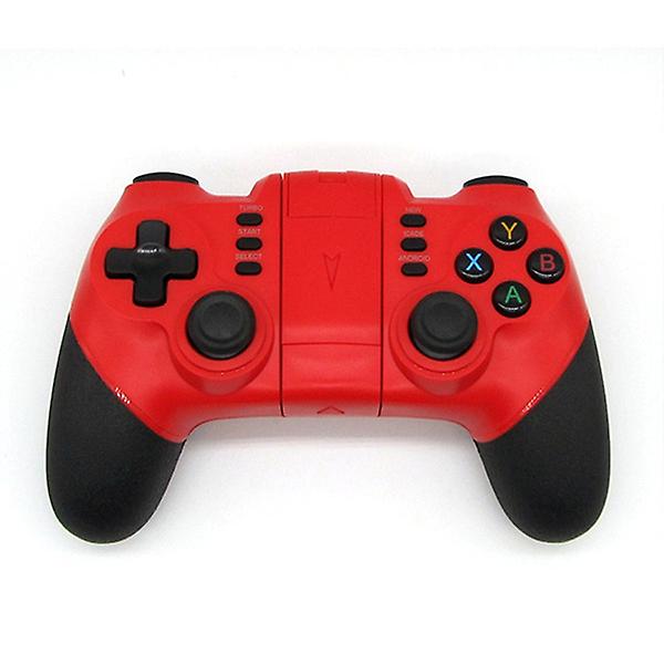 Ny Trådlös Gamepad Bluetooth Spelkontroll Red