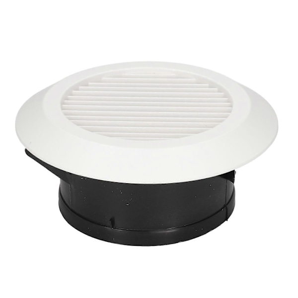 Runt Luftventil ABS Lamellgaller Skydd Undertak för Badrum Kontor Kök Ventilation 15 cm