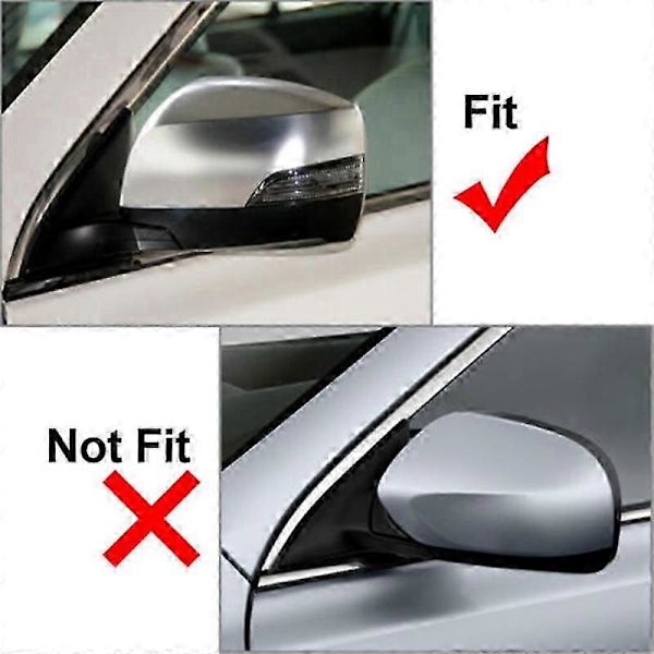 Venstre / Høyre Sidespeil Bunn Nedre Base Deksel Kappe For Subaru Crosstrek Outback Legacy 2012 2014 Forester 2014-2018P20211224774 Left Driver Side