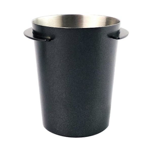Kaffedoseringskopp i rostfritt stål, bönmalningsmaskin för 51 mm espressomaskin, doseringskopp-E
