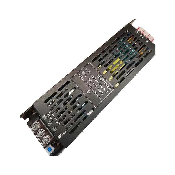 300W LED Strip Controller DC24V Belysningstransformator Intelligent Dimning Röststyrning med Bluetooth APP-kontroll