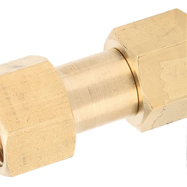 CGA-320 til CGA-580 Cylinder Adapter Kuldioxidtank til Argon Regulator