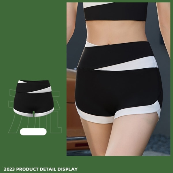 Träningsset Dam Yoga Tvådelat Set Dam 1pc Shorts - Black M