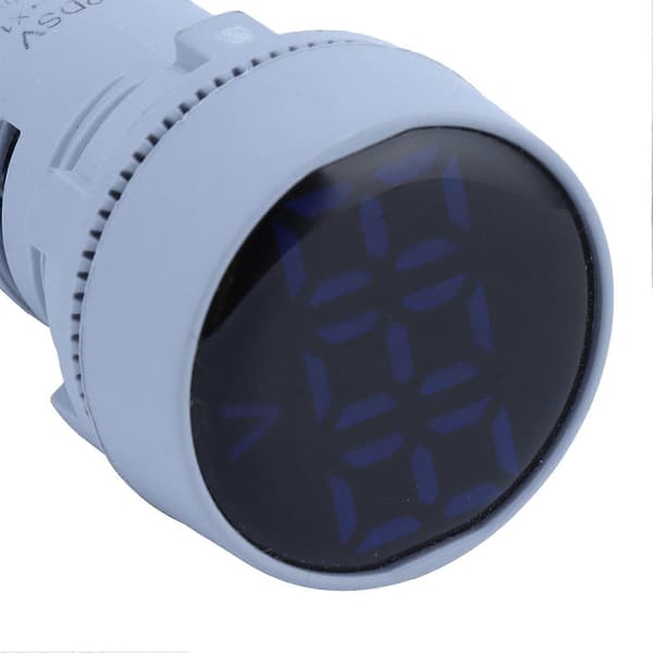 AD16?22DSV Spændingssignalindikator Lyspanel Digitalt Voltmeter Indikator 60~500V AC Blå