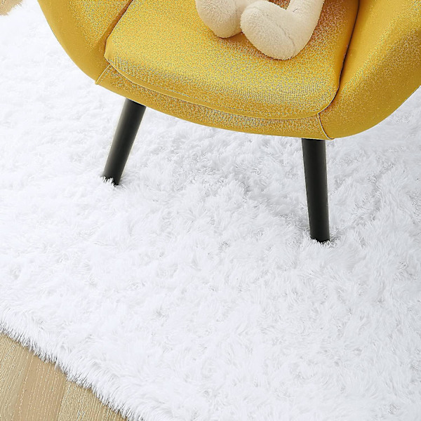 Tflycq Mjuka och Fluffiga Matta för Sovrum, Barnrum, Plush Shaggy Barnmatta, Luddig Matta för Pojkar och Flickor, College Dorm, Fuzzy Matta Vardagsrum