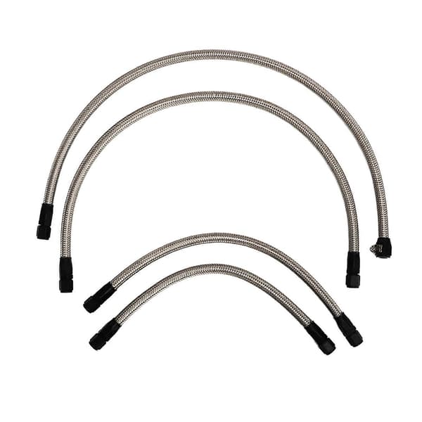 Dampventilslange Kjølevæske Crossover Kit Rustfritt Stål Forbedre Motorytelsen for LSX LS1 LS2 LS6 LM7