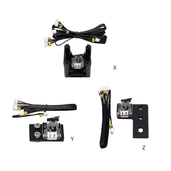3D Printer X Y Z-akse Endestopkontakt & Kabel Sæt Til Ender-3 Ender3 Z limit switch