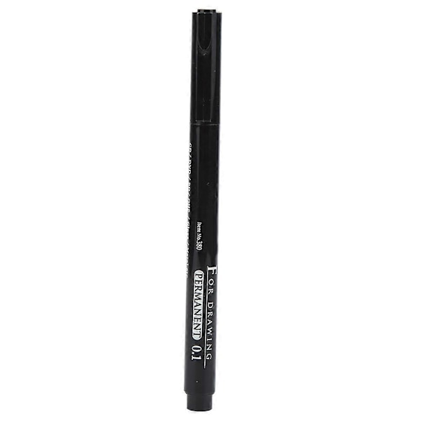 Musta Öljypohjainen Muste Micron Liner Ohutkärkinen Tussi Piirtämiseen Luonnosteluun Sarjakuviin (0,1 mm)