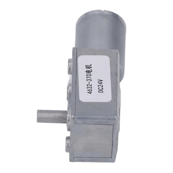 DC Växelmotor CW CCW Rotation Självlåsande Hastighetsreducerande Turbin Maskväxelmotor DC24V 40RPM