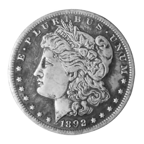1892 Gamle Morgan US Dollar Mindesmønter Samlerobjekter Håndlavede Håndværk Gaver
