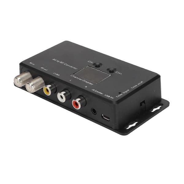 TV Link Modulator Justerbar Understøttelse PAL NTSC AV til RF Konverter til Set Top Bokse og A V Kilder