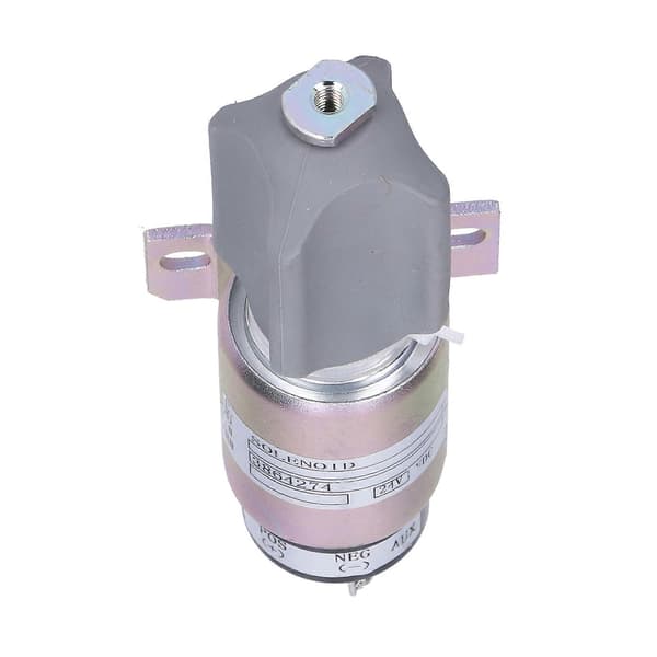 Bränsleavstängningsmagnetventil Grävmaskin Motorstopp Flameout Tillbehör DC24V TOSD?03?046