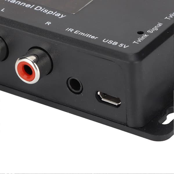 TV Link Modulator Justerbar Understøttelse PAL NTSC AV til RF Konverter til Set Top Bokse og A V Kilder