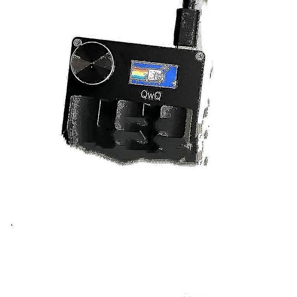 Sayodevice Osu O3c Nopea Hall-kytkin Magneettiset Lineaariset Kytkimet Näppäimistö Nuppilla Ja Näytöllä, Kopioi Liitä, Pikakuvakkeet, Makro Hotswap Mini Näppäimistö 3 key black