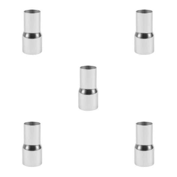 1/2/3/5 Universal Udstødningsrør Let At Installere Rustfrit Stål 51MM-63MM 5Set