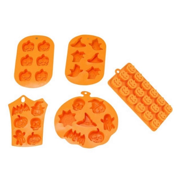 Halloween Kageform Spøgelse Dukke Græskar Bageform DIY Småkager Kageudstikkere